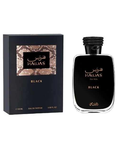 Al Rasasi Hawas Black For Men | EDP 100ml
