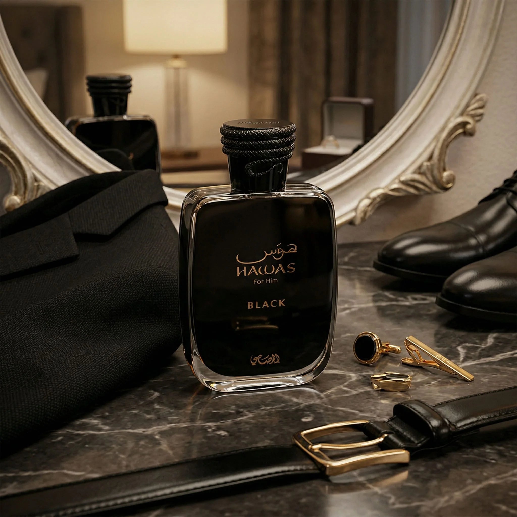 Al Rasasi Hawas Black For Men | EDP 100ml