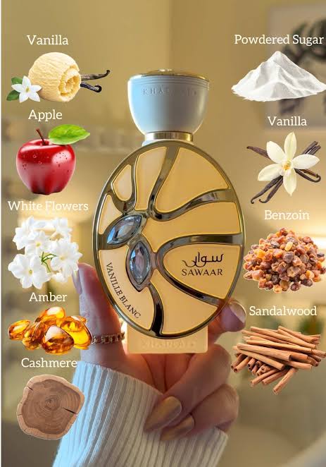 Khadlaj Sawaar Vanille Blanc | EDP 100ml